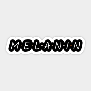 Simple Melanin Sticker